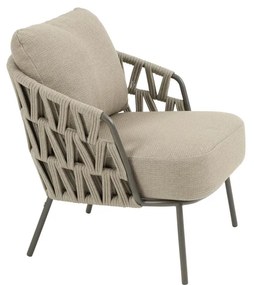 4 Seasons Outdoor Mallorca low dining tuinstoel terre LoungestoelTuinstoel   bruin weerbestendig