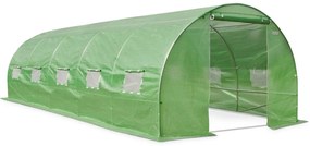 Groene folietunnel met metalen frame 3x8m Garden Point