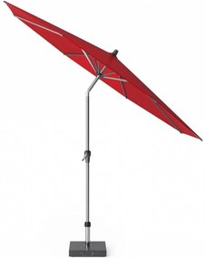 Riva parasol 300 cm rond rood met kniksysteem