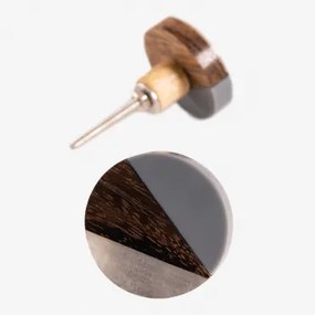 Set Van 2 Handgrepen Van Hars Awel Donkergrijs - Sklum