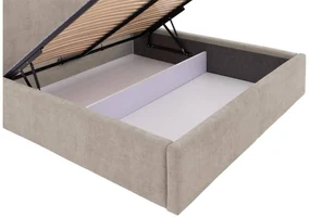 Goossens Bedframe Mysen Storage, 160 x 200 cm met storage, met 2x lattenbodem
