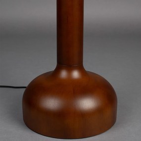 Dutchbone Jones Retro Design Vloerlamp Walnoot
