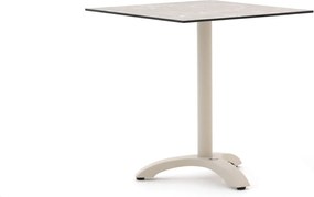 Tuin eettafel Bellagio  | Vierkant  | Tuintafel Kunststof | 70x70cm | 2 personen | Kees Smit Tuinmeubelen