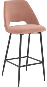 Goossens Barstoel Emma, Hoog, zithoogte 75 cm