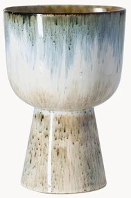 Handgemaakte plantenpot Retro met reactief glazuur