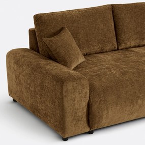 2-zits rechte bank in gevlamd chenille, GALENE