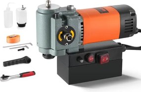 VEVOR Magnetische Boor, Kernboormachine 1300W, Platte Draagbare Magnetische Boor met Koeling en Overbelastingsbeveiliging, Magnetische Pers voor Apparatuurinstallatie, Industrie, Metaalbewerking, Oranje