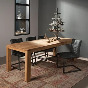 Tower Living Teakhouten Tafel 200x100cm Losari (Corona) - 200 X 100cm.