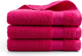 Handdoek Hotel Collectie– 3 stuks – 50×100 – roze