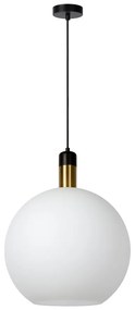 Lucide Julius hanglamp 40cm 1x E27 wit