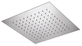 Bellezza Bagno ClipOn inbouwregendouche Vierkant 34x34cm Wit CO202114