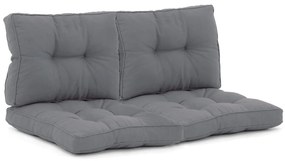 Loungekussen Tuin | Grijs-Antraciet  | Dralon | Madison | 120x60cm | Kees Smit Tuinmeubelen