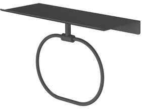 Hotbath &More handdoekring voor planchet zwart PVD