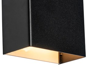 Moderne wandlamp zwart 2-lichts - Otan S