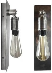 Messing Wandlamp Ritz Antiek Zilver