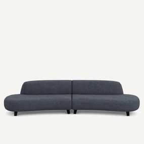 6-zits katoenen en linnen sofa, Rosebury, ontwerp Emmanuel Gallina