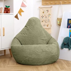 Chillz Kinder Zitzak Corduroy - Groen
