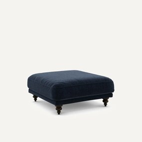 Voetenbank van fluweel chenille, Lazare