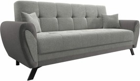 Slaapbank Columbus 156, Aantal zitplaatsen: 3, Aanwezig, 93x228x90cm, 63 kg, Poten: Metaal, Hout: Grenen