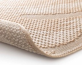 Garden Impressions Buitenkleed Ø160 cm - leaf taupe