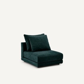 Modulaire bank in chenille fluweel, TIBERIO