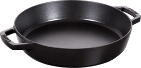 Staub Pans Koekenpan met 2 handgrepen 26 cm, Zwart - Pans - Staub