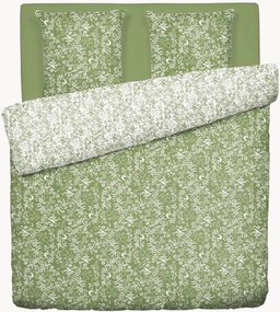 Katoenen satijnen dekbedovertrekset Olive