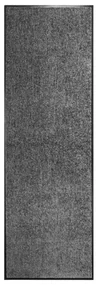 vidaXL Deurmat wasbaar 60x180 cm antraciet