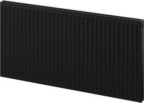 Mexen C11 plaatradiator 300 x 600 mm, zijaansluiting, 293 W, zwart - W411-030-060-70