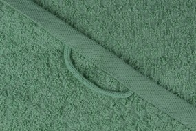 Handdoek Popcorn Collectie– 4 stuks – 70×140 – groen