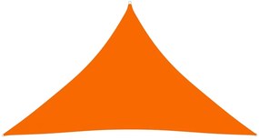 vidaXL Zonnescherm driehoekig 4x4x5,8 m oxford stof oranje