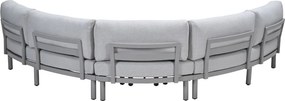 Garden Impressions Mallorca loungeset 4-delig - taupe