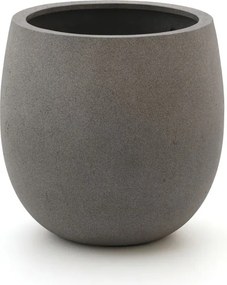 Bloempot Luca Lifestyle Grigio | Taupe Kunststof | ø55cm | Geschikt voor buiten en binnen | Kees Smit Tuinmeubelen