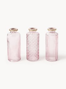 Kleine vazen Adore van glas, 3-delig