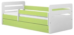 Peuter Groente Eenpersoonsbed Kami - Voor kinderen Kinderen Peuter Junior 5056231742344 Children's Beds Home, 160x80, Nee, 10 cm schuim/kokos/boekweit
