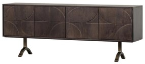 BePureHome Draw Dressoir Mangohout Walnoot - 180x40x70cm.