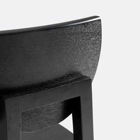 Set van 2 stoelen in essenhout , Tribal