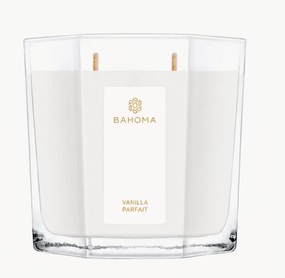 Handgegoten XL geurkaars Vanilla Parfait (vanille, pruim)