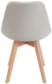 Set 4 Synk Stoffen Stoelen