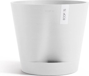 Ecopots bloempot Venice 2 40 - Rond - Pure White - Diameter 40,2 x H35,7 cm