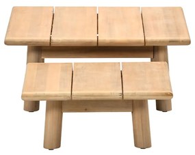 Garden Impressions San Namut loungetafels acacia white wash - set van 2