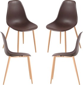 Set 4 Mykle Stoelen