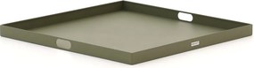 Dienblad voor buiten en binnen | Manifesto | Aluminium | Groen | 78x78cm | Kees Smit Tuinmeubelen