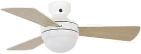 Beacon Airlie Hugger Plafondventilator 92cm White/Eik 512309