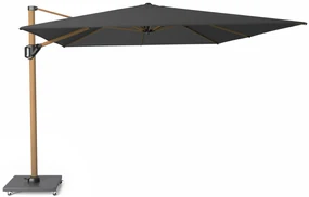 Platinum Challenger zweefparasol 4x3m T1 premium (excl. voet) faded black