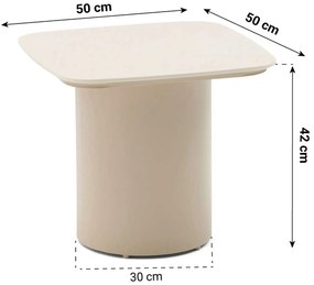 Stoel en Bank Loungeset 5 personen Aluminium/rope Grijs  Coco Vinci/Ronda