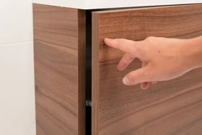 Sanigoods Minimo fontein onderkast 40cm walnut