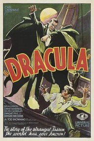 Anonymous - Kunstreproductie Dracula, 1931, (26.7 x 40 cm)