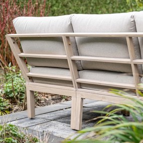 Garden Impressions San Capri lounge dining set 7-delig links - light oak aluminium