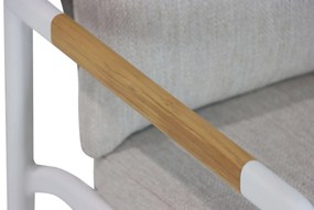 Chaise Loungeset  Aluminium Wit Coco Avellino